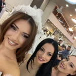 Венчаниците од фантастичната дизајнерка Магдалена Димковска вистински хит на саемот за венчавки!