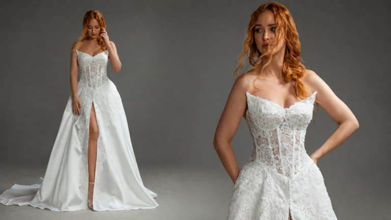 Венчаница: „Ophelia“ Дизајн: Atelier Sonja Marija Модел: Китановска Ангелина