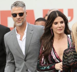 Sandra Bullock seen arriving at the London Premiere of Oceans 8